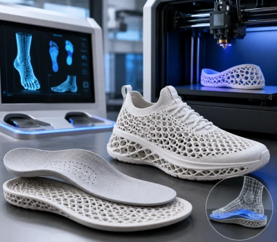 Ortopeedilised sisetallad ja 3D--prinditud kingad: kuidas 3D-skaneerimine + tehisintellekt ja lis...
